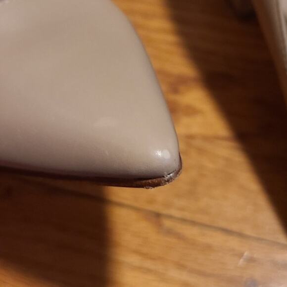 Leather Marc Fisher Limited Pale Pink Nude Pointed Toe Heel -Size 7 - Picture 5 of 8